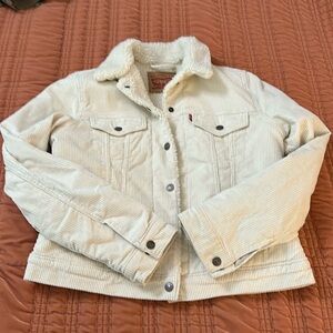 Levi’s corduroy jacket.